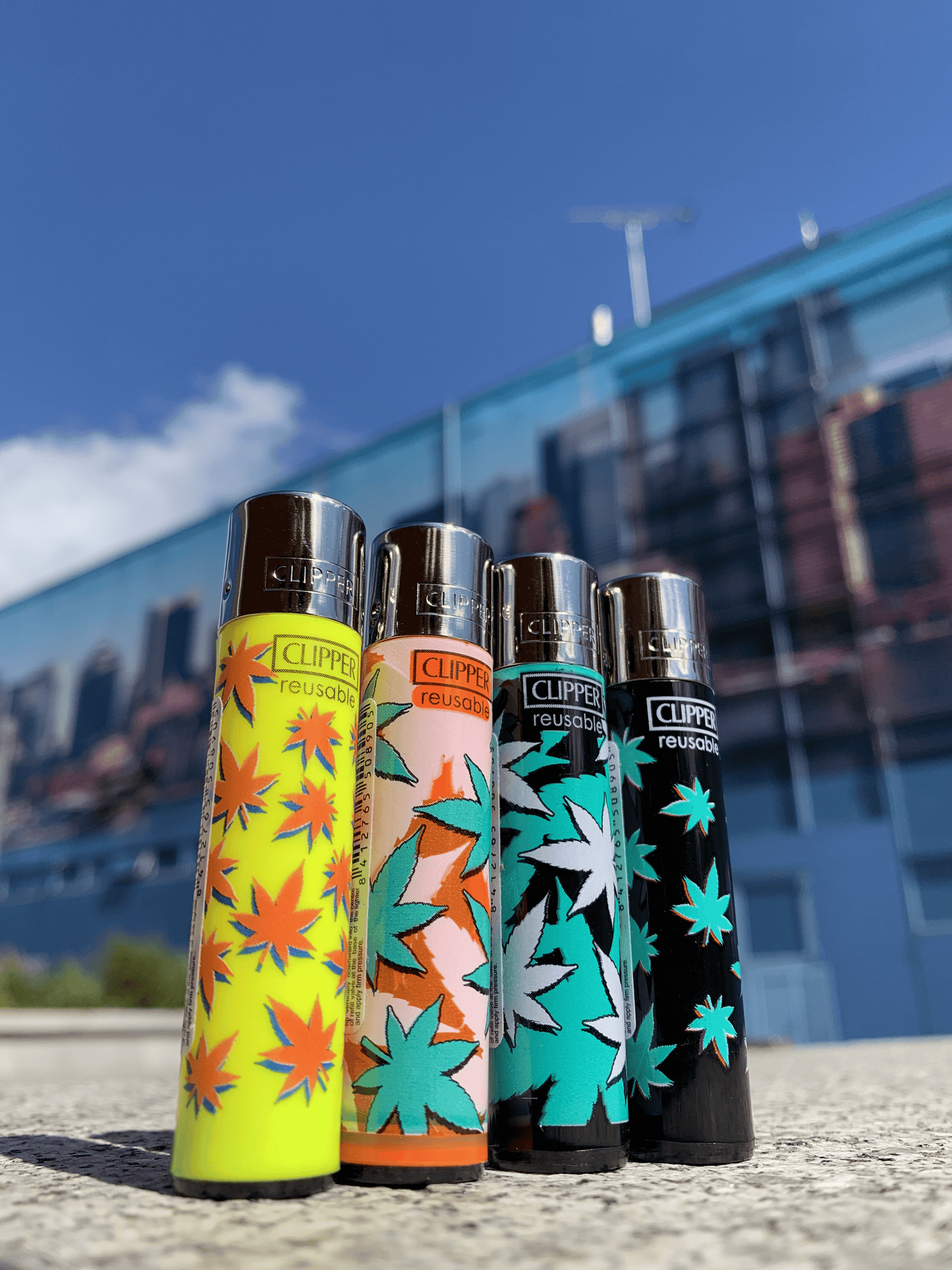 420 Collections Ganja Everywhere Clipper Lighters
