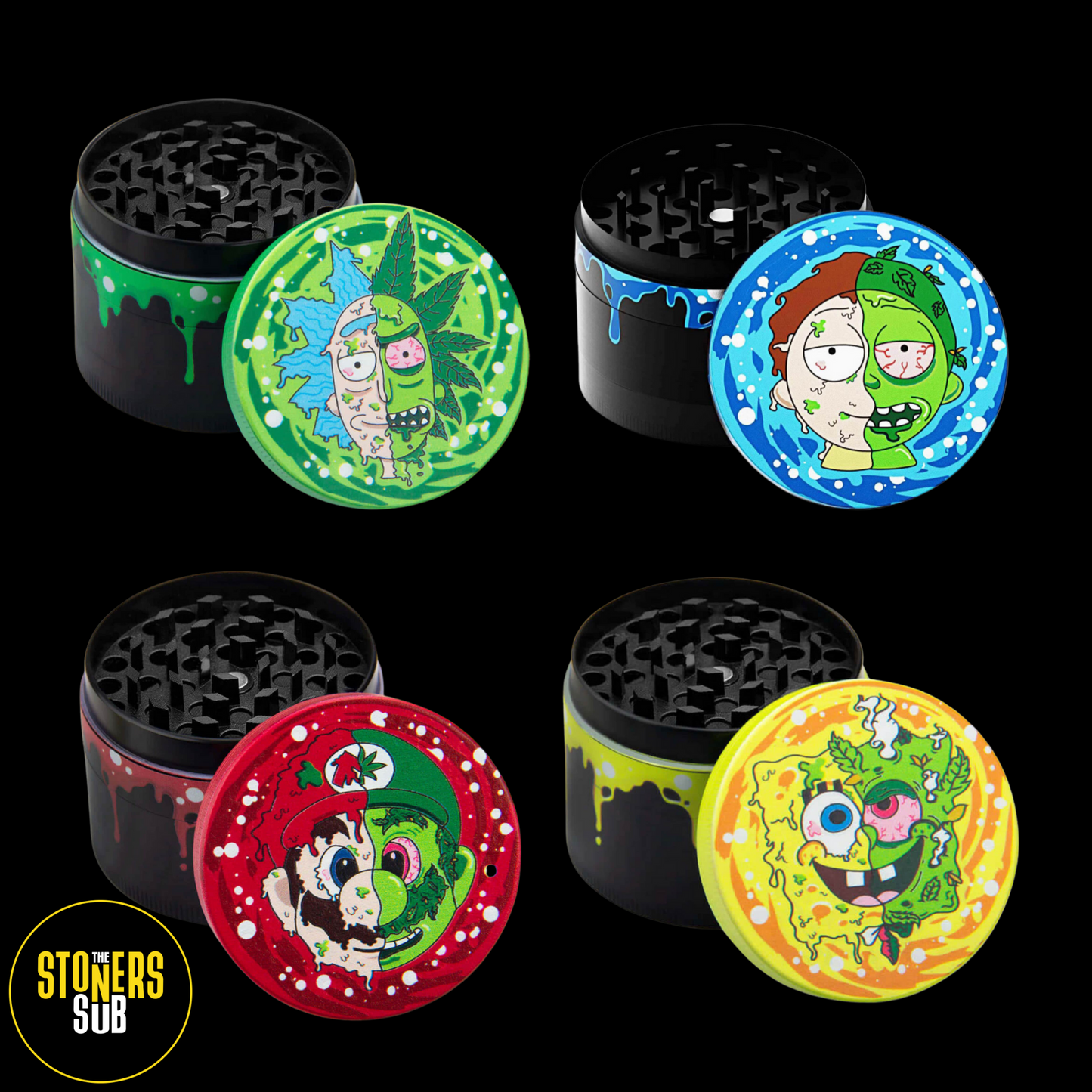 4 Piece Spongebob Metal Grinder!