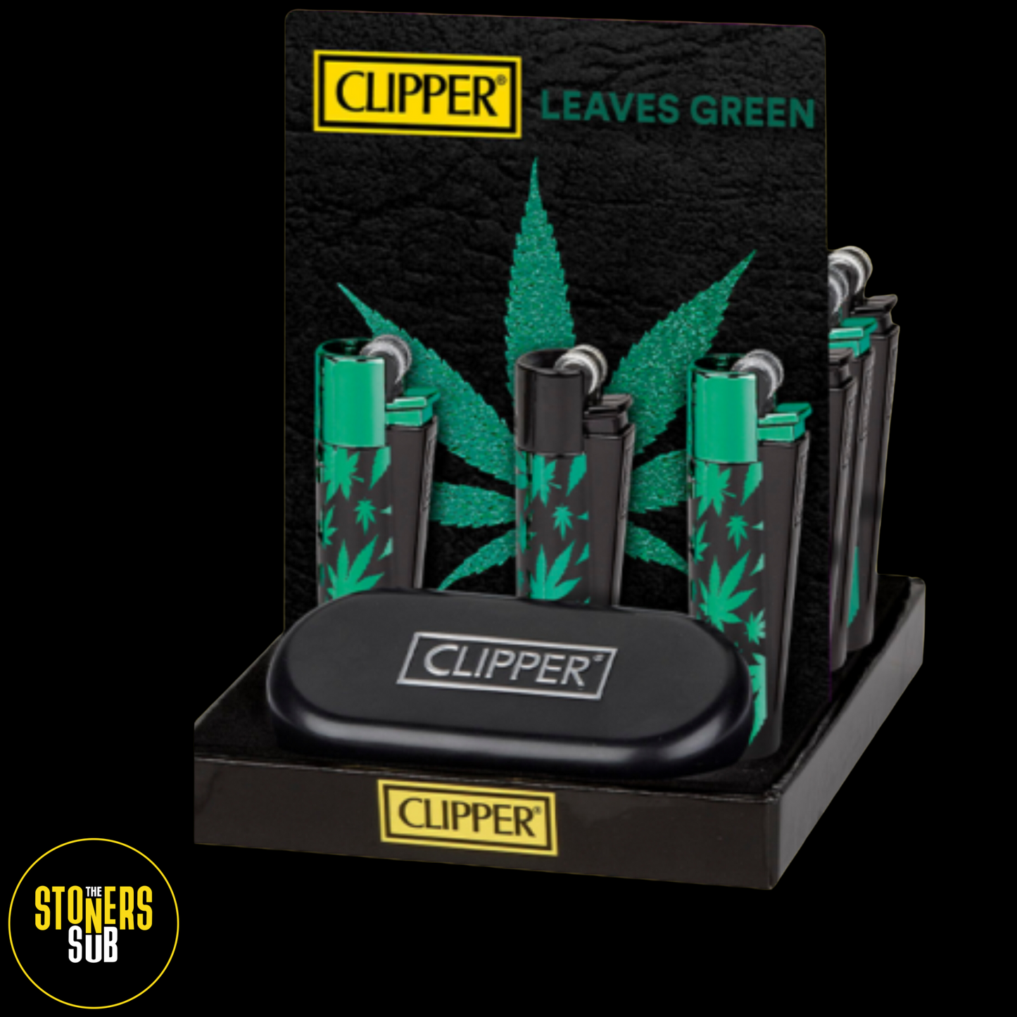 GREEN LEAF CHROME CLIPPER SET