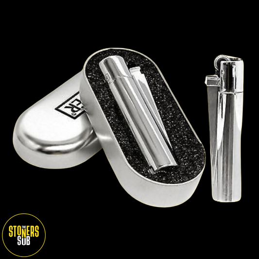 Chrome Clipper Set With Storage Tin