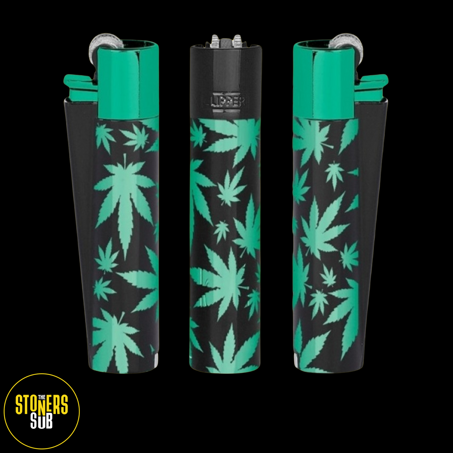 GREEN LEAF CHROME CLIPPER SET