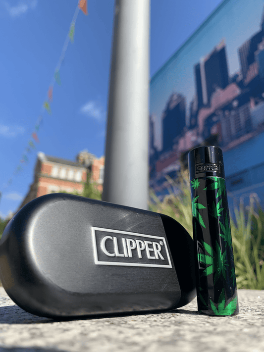 GREEN LEAF CHROME CLIPPER SET