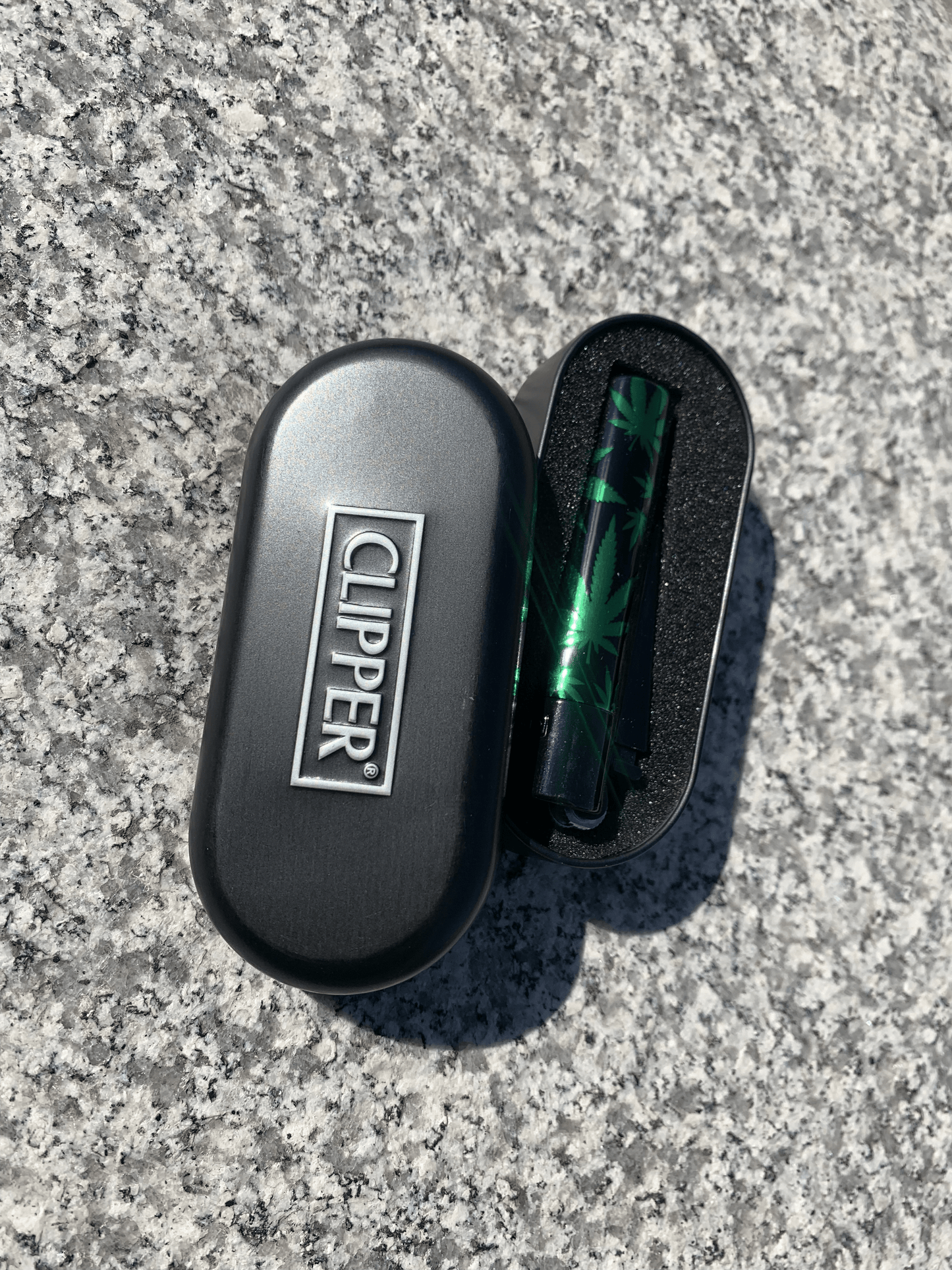 GREEN LEAF CHROME CLIPPER SET